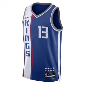 Dres Sacramento Kings Keegan Murray Nike 2023-24 City Edition Plava Swingman